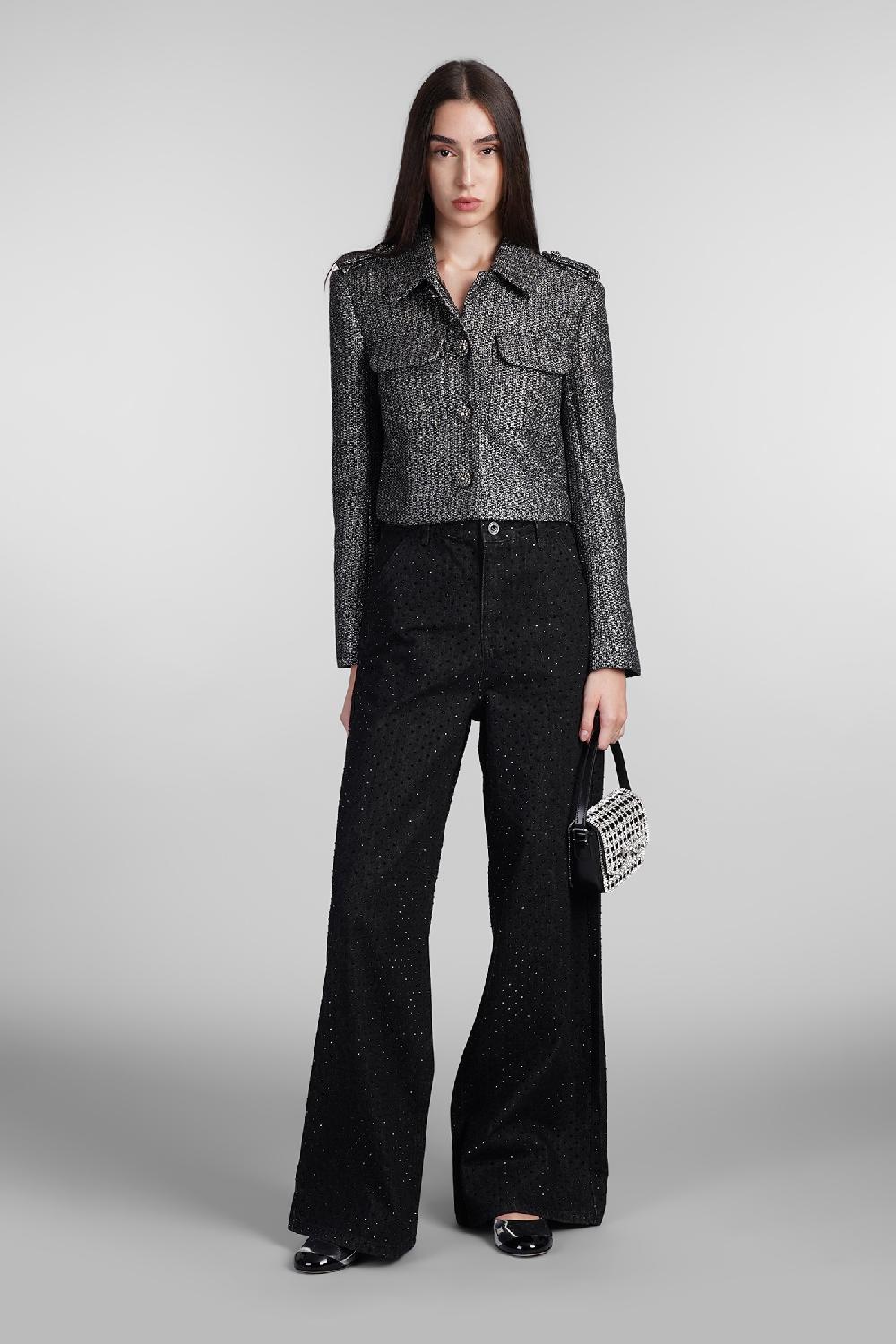 Deliberti Self Portrait Giacca Casual In Poliestere Nero Cod. 408245 - Deliberti The Luxury Shopping