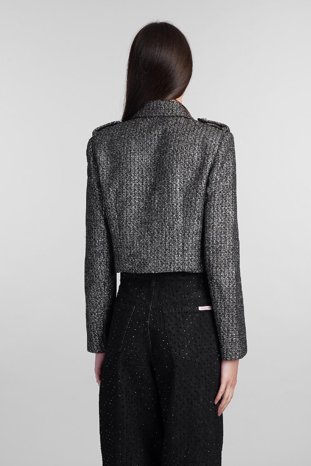 Deliberti Self Portrait Giacca Casual In Poliestere Nero Cod. 408245 - Deliberti The Luxury Shopping