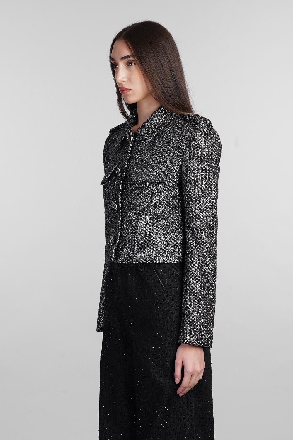 Deliberti Self Portrait Giacca Casual In Poliestere Nero Cod. 408245 - Deliberti The Luxury Shopping