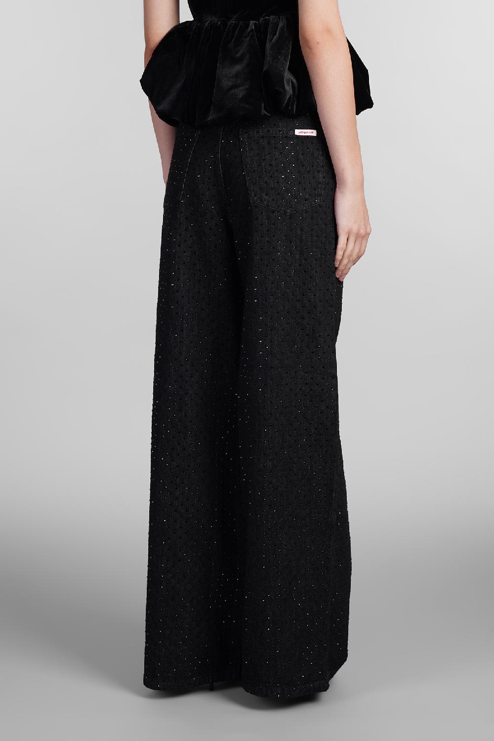 Deliberti Self Portrait Jeans In Cotone Nero Cod. 408234 - Deliberti The Luxury Shopping