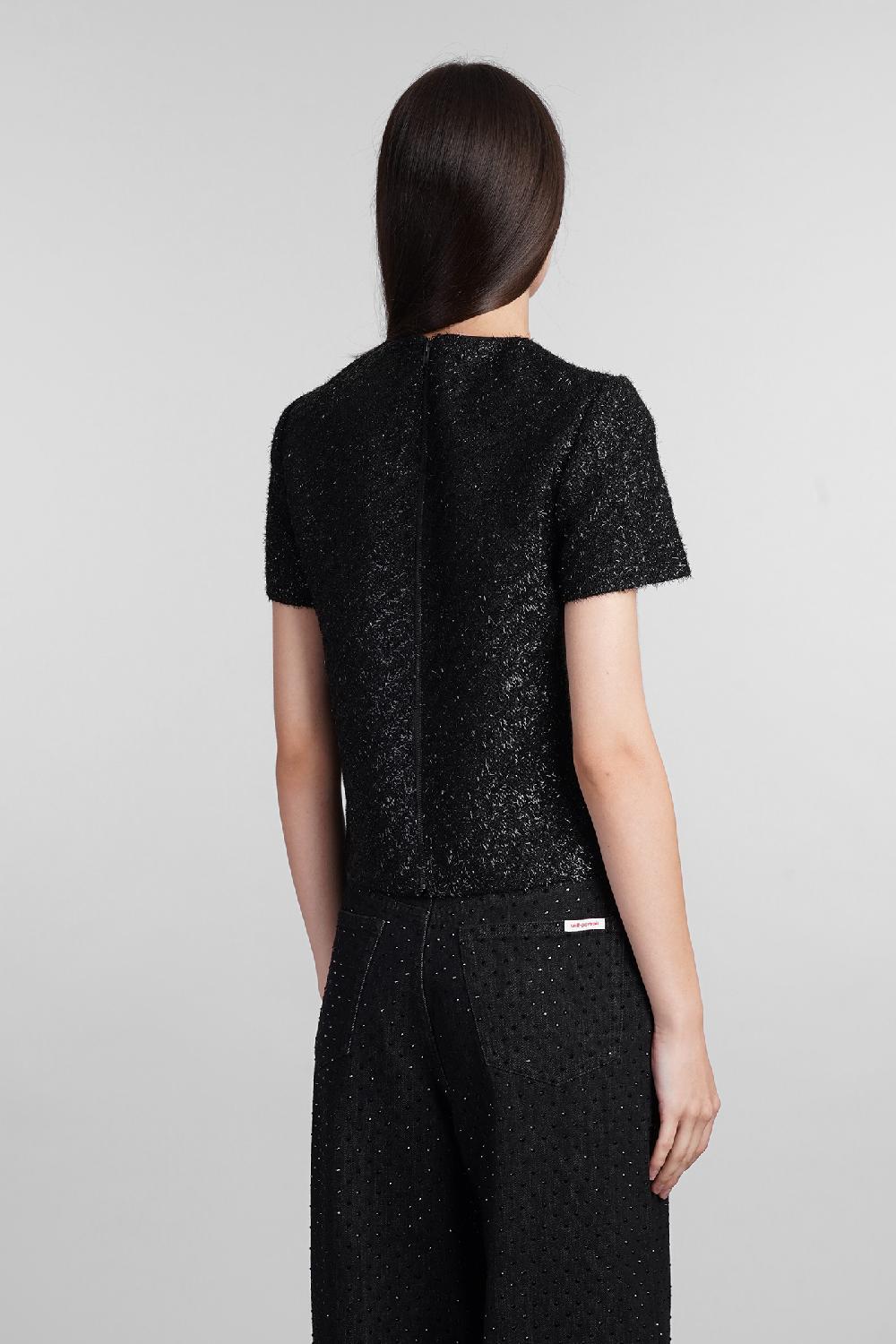 Deliberti Self Portrait Topwear In Poliestere Nero Cod. 408238 - Deliberti The Luxury Shopping