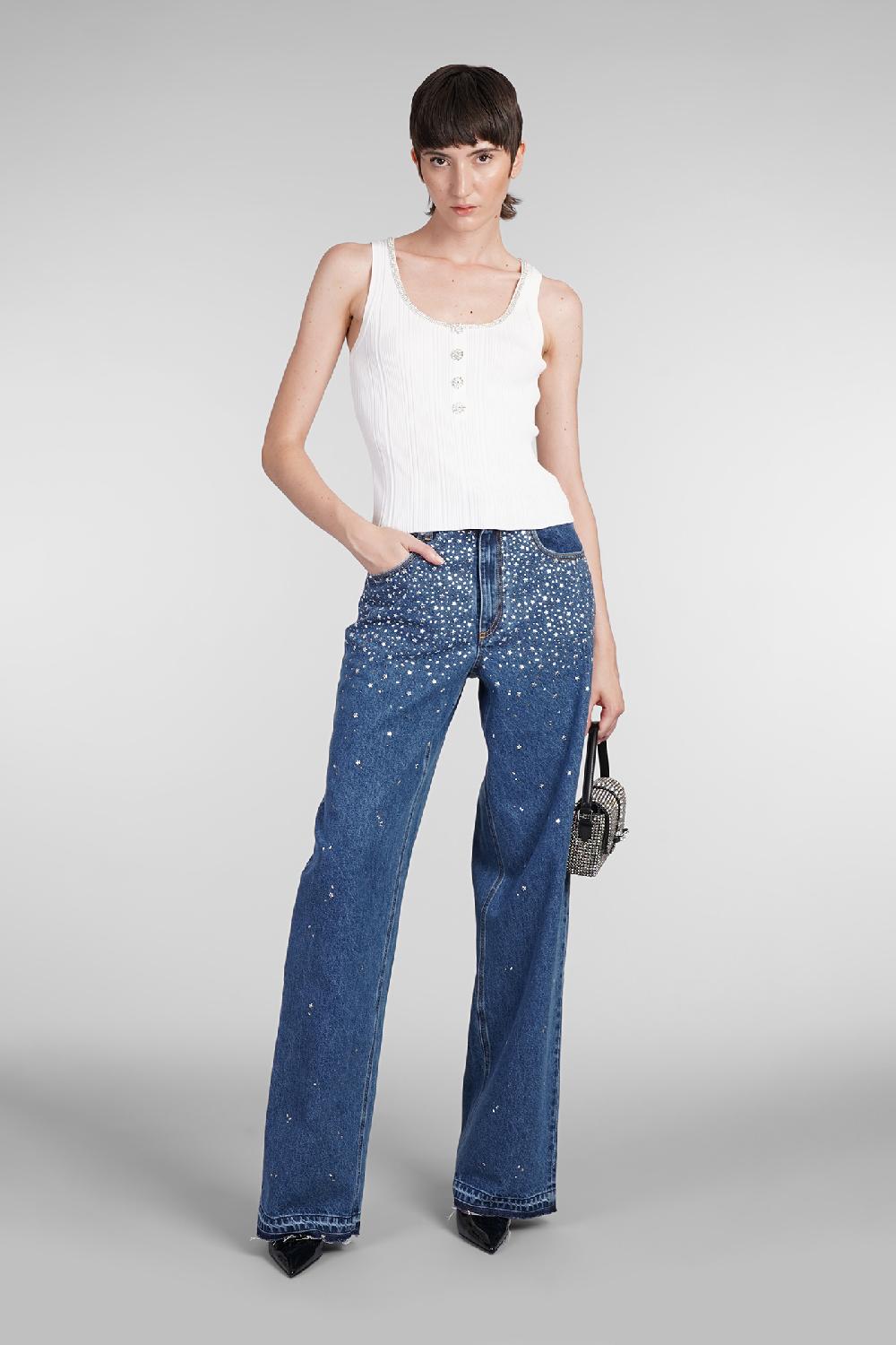 Deliberti Self Portrait Topwear In Viscosa Bianca Cod. 403755 - Deliberti The Luxury Shopping