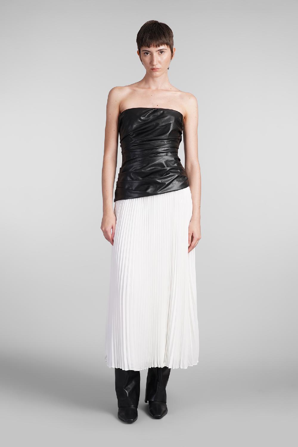 Deliberti Simkhai Abito arie in poliuretano nero cod. 409617 - Deliberti The Luxury Shopping