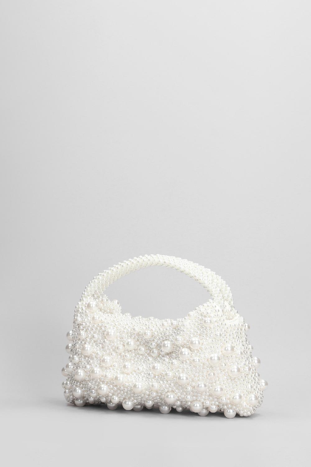 Deliberti Simkhai Borsa A Mano Ellerie Pearl In Resina Bianca Cod. 405367 - Deliberti The Luxury Shopping