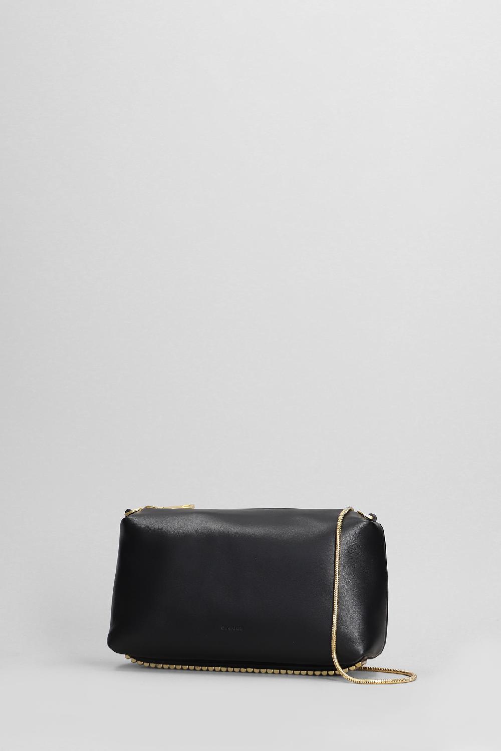 Deliberti Simkhai Borsa A Spalla Rola In Pelle Nera Cod. 405368 - Deliberti The Luxury Shopping