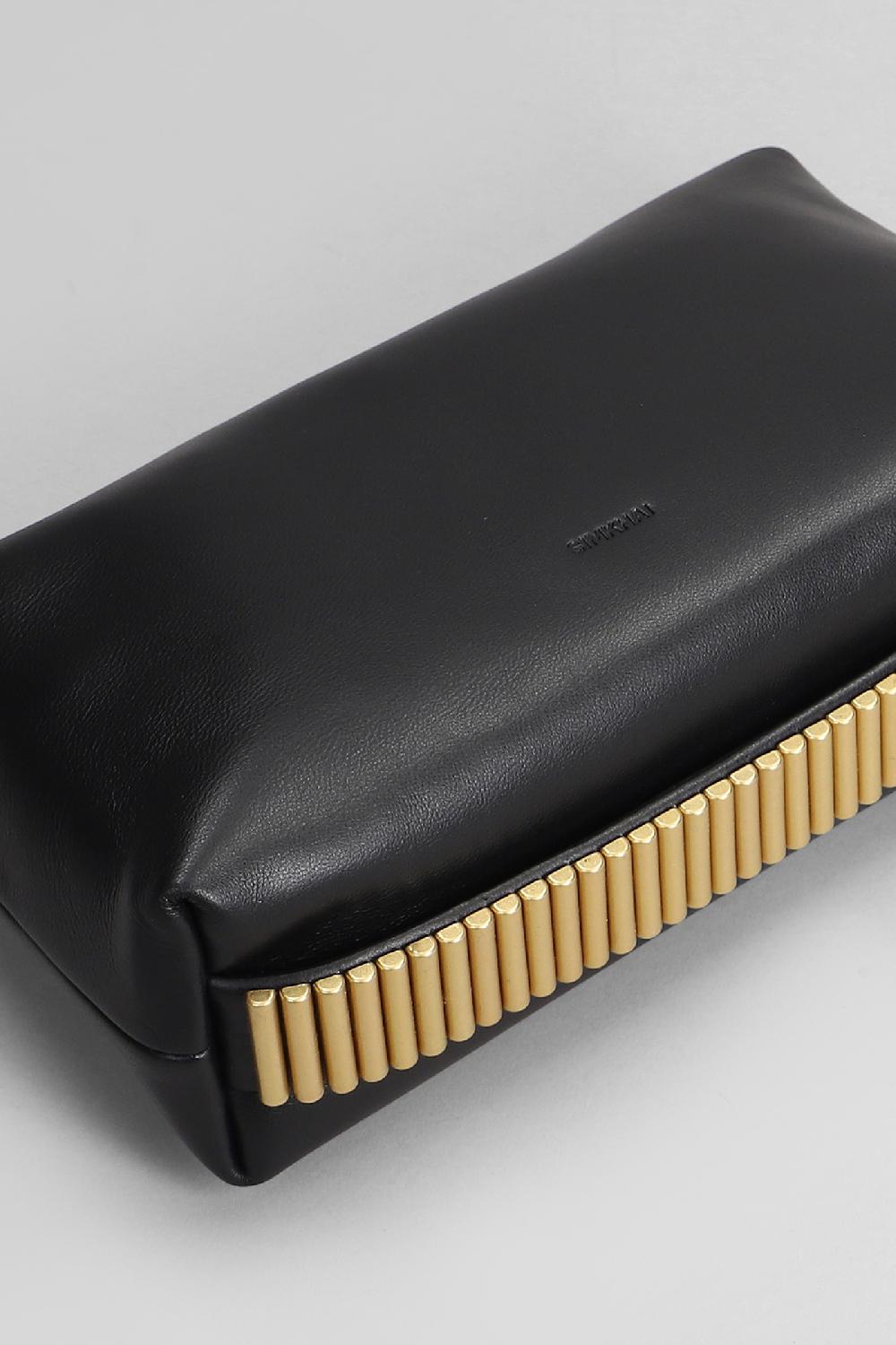 Deliberti Simkhai Borsa A Spalla Rola In Pelle Nera Cod. 405368 - Deliberti The Luxury Shopping