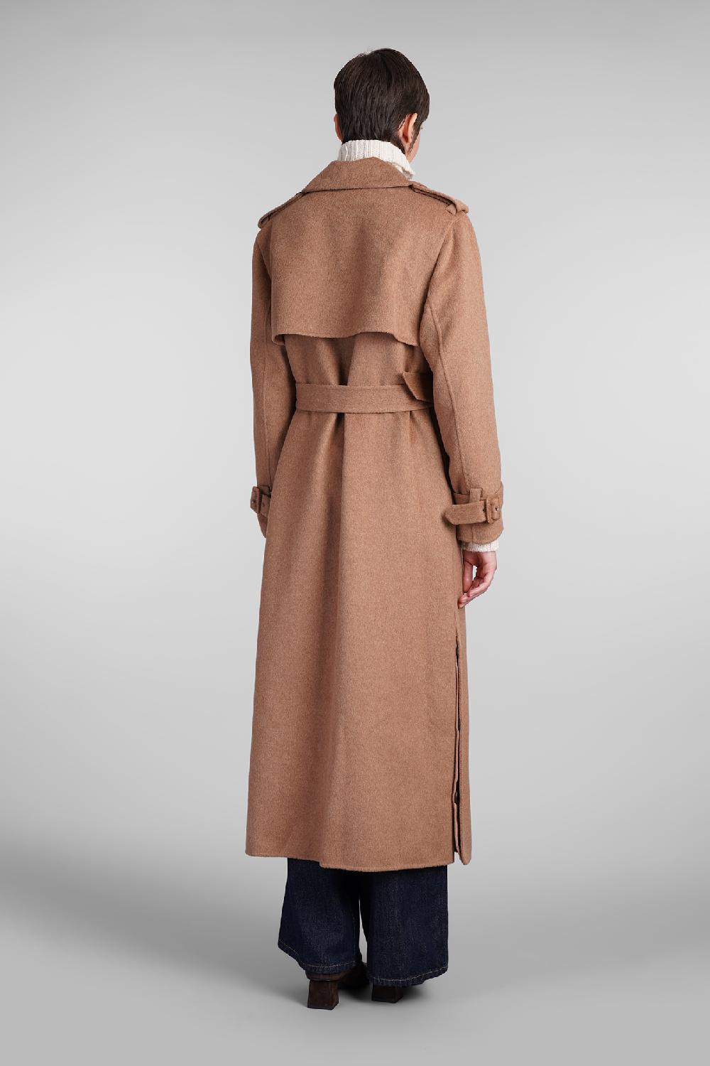 Deliberti Simkhai Cappotto Rumi In Lana Cammello Cod. 409626 - Deliberti The Luxury Shopping