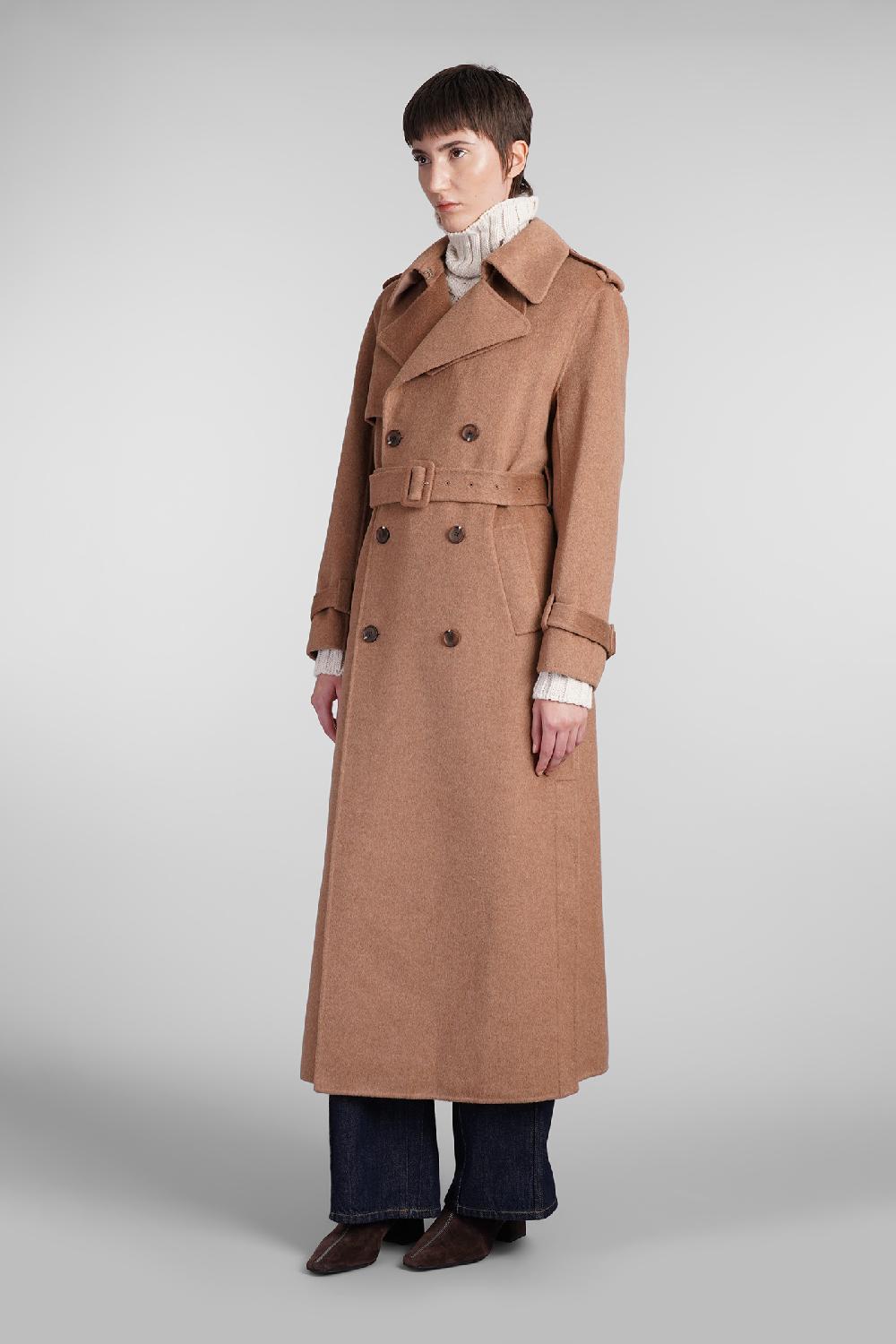 Deliberti Simkhai Cappotto Rumi In Lana Cammello Cod. 409626 - Deliberti The Luxury Shopping