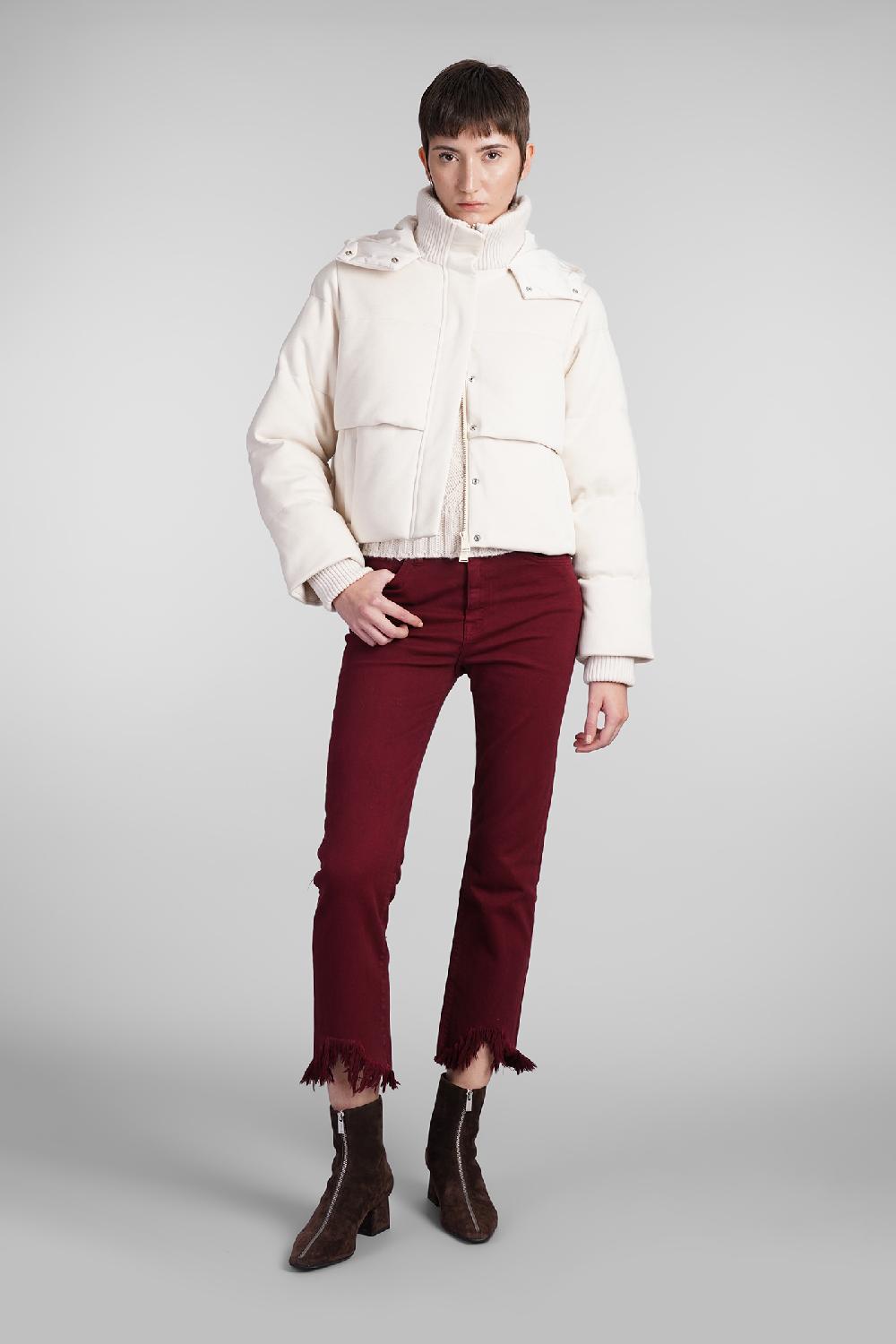 Deliberti Simkhai Jeans River In Cotone Bordeaux Cod. 409620 - Deliberti The Luxury Shopping