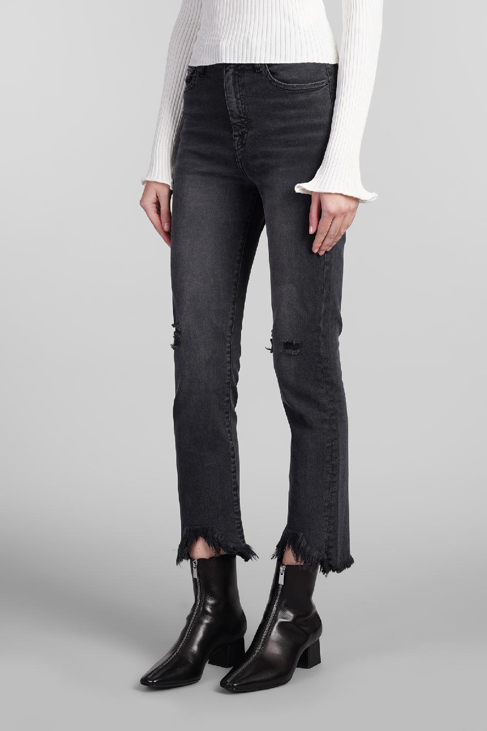 Deliberti Simkhai Jeans River In Cotone Nero Cod. 409632 - Deliberti The Luxury Shopping