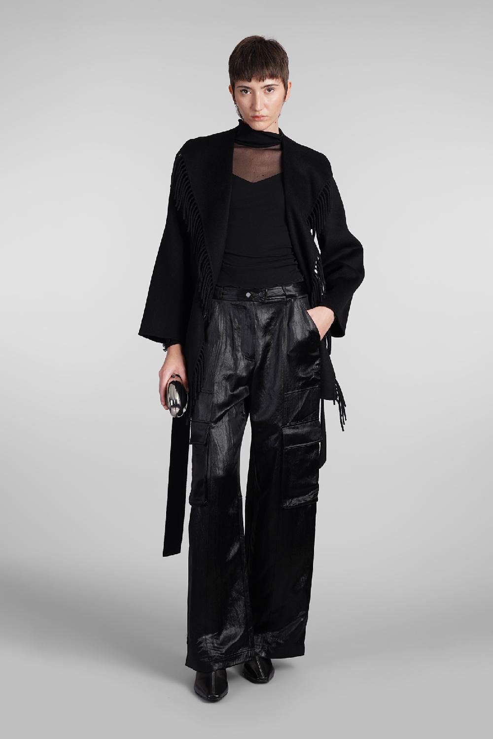 Deliberti Simkhai Pantalone Beatriz In Acetato Nero Cod. 409616 - Deliberti The Luxury Shopping