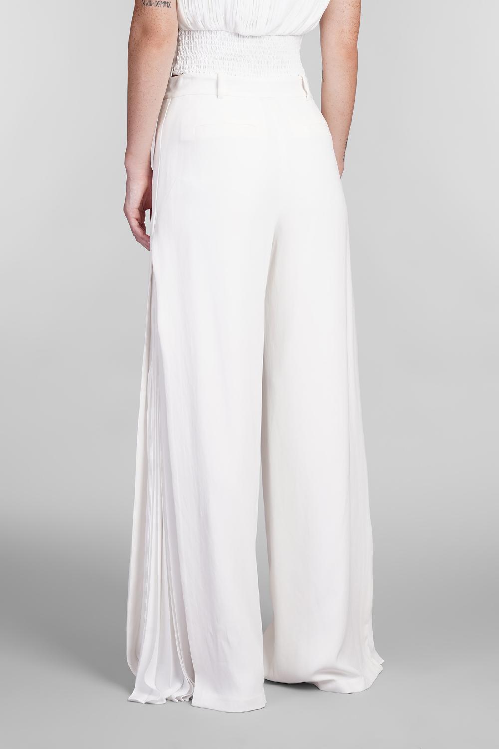 Deliberti Simkhai Pantalone Lilo In Acetato Beige Cod. 403505 - Deliberti The Luxury Shopping