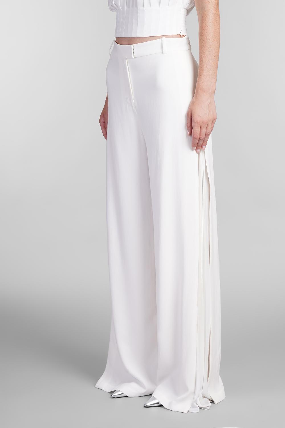 Deliberti Simkhai Pantalone Lilo In Acetato Beige Cod. 403505 - Deliberti The Luxury Shopping