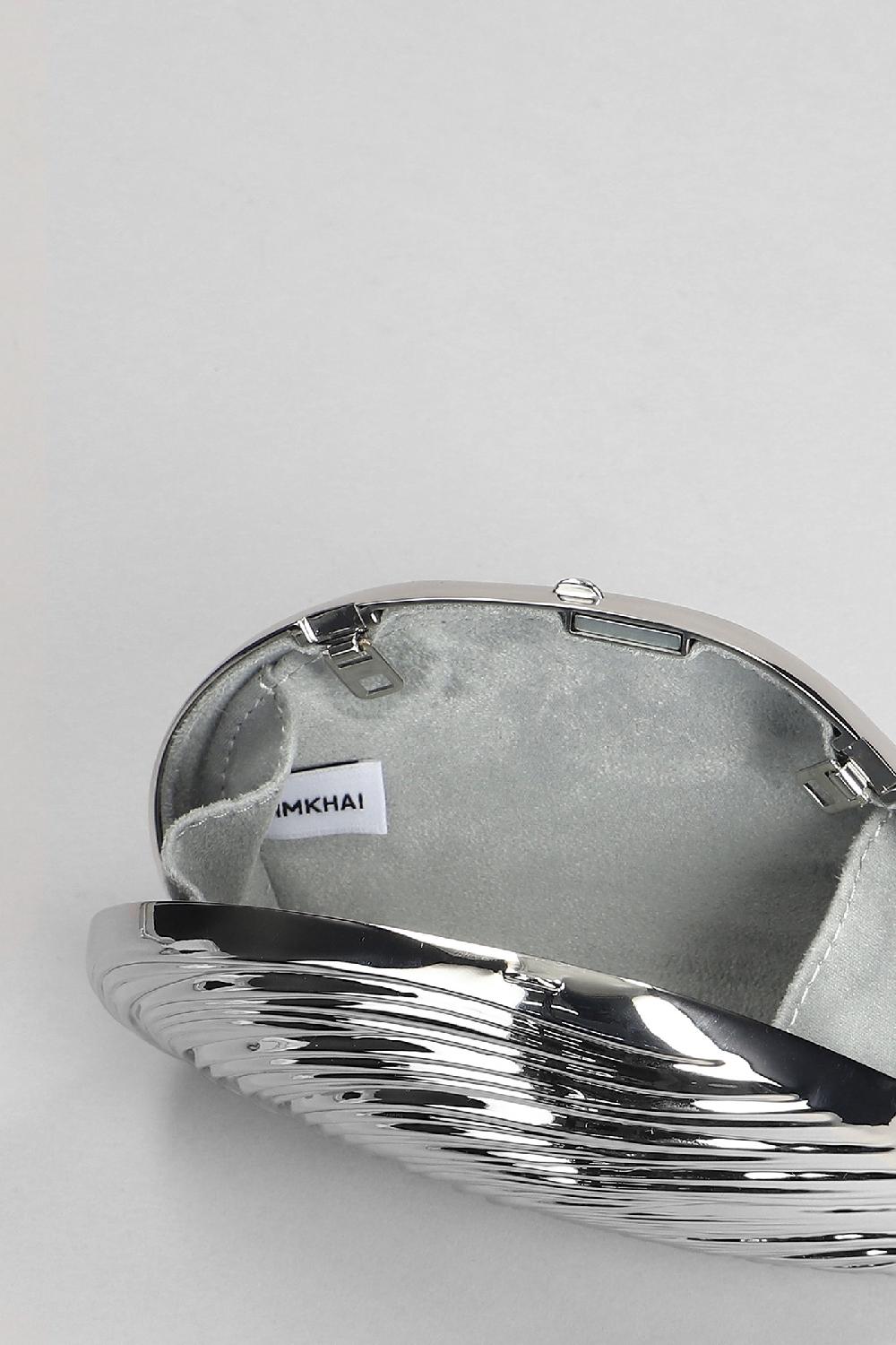 Deliberti Simkhai Pochette Bridget In Alluminio Argento Cod. 403507 - Deliberti The Luxury Shopping