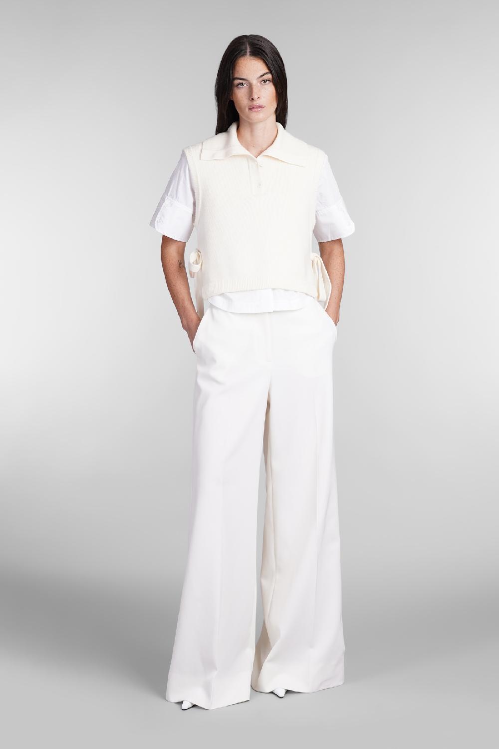 Deliberti Simkhai Topwear Leanna In Cotone Beige Cod. 403503 - Deliberti The Luxury Shopping