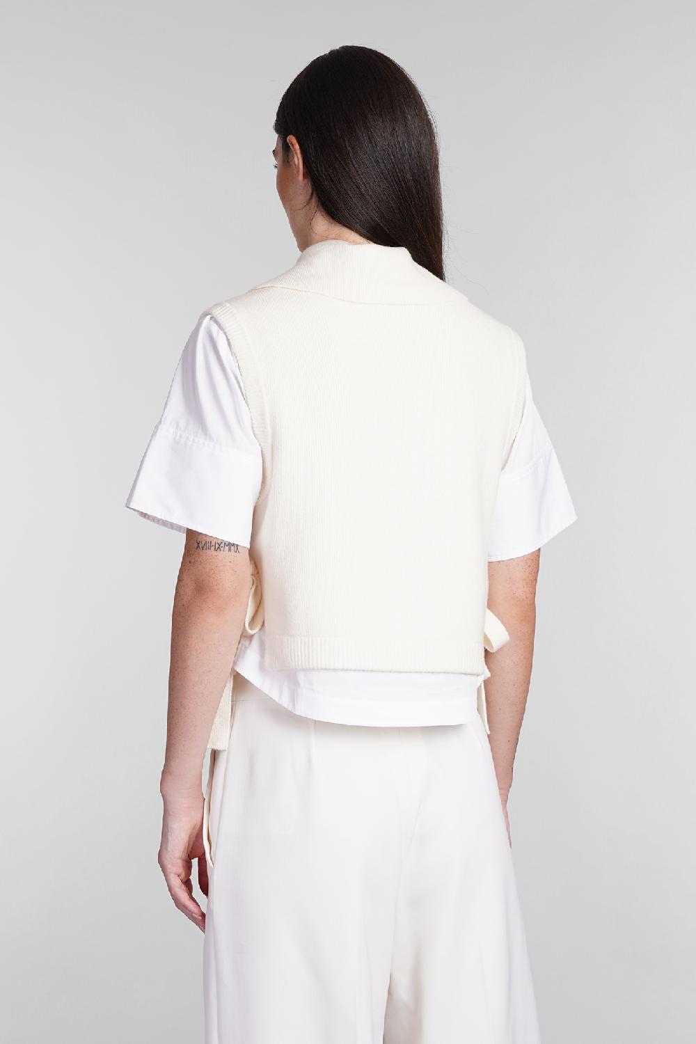 Deliberti Simkhai Topwear Leanna In Cotone Beige Cod. 403503 - Deliberti The Luxury Shopping