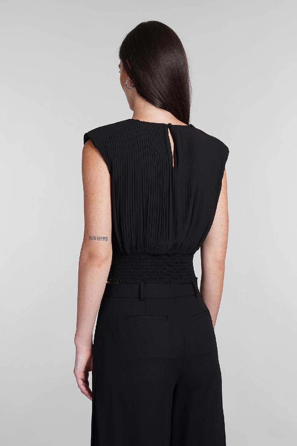 Deliberti Simkhai Topwear Matilda In Poliestere Nero Cod. 403501 - Deliberti The Luxury Shopping