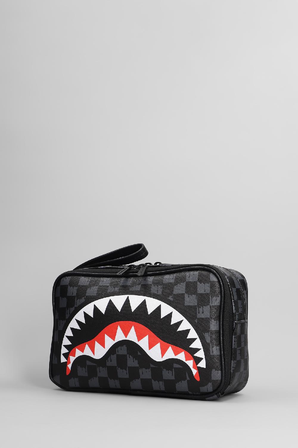 Deliberti Sprayground Pochette In Pvc Nero Cod. 404804 - Deliberti The Luxury Shopping