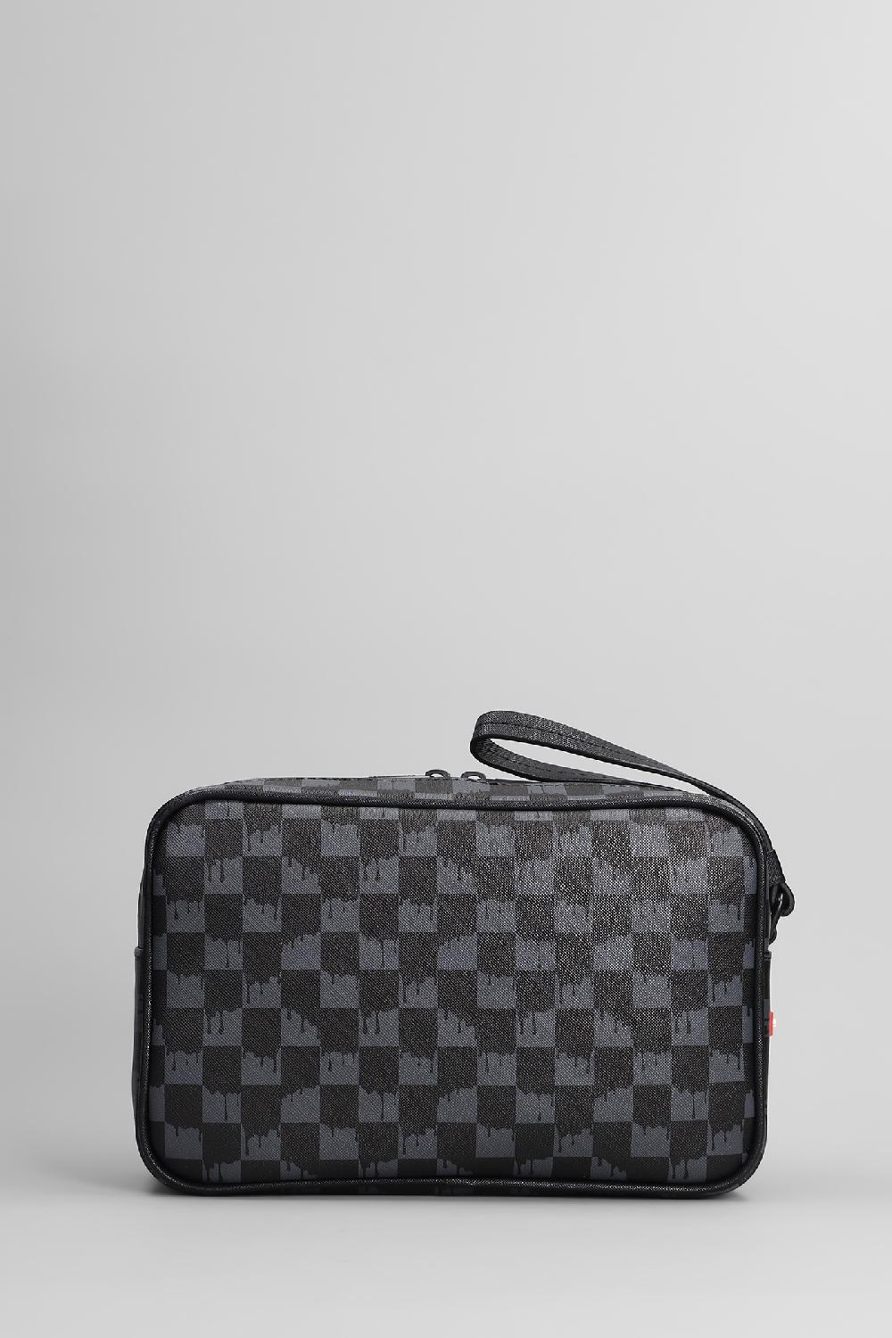 Deliberti Sprayground Pochette In Pvc Nero Cod. 404804 - Deliberti The Luxury Shopping