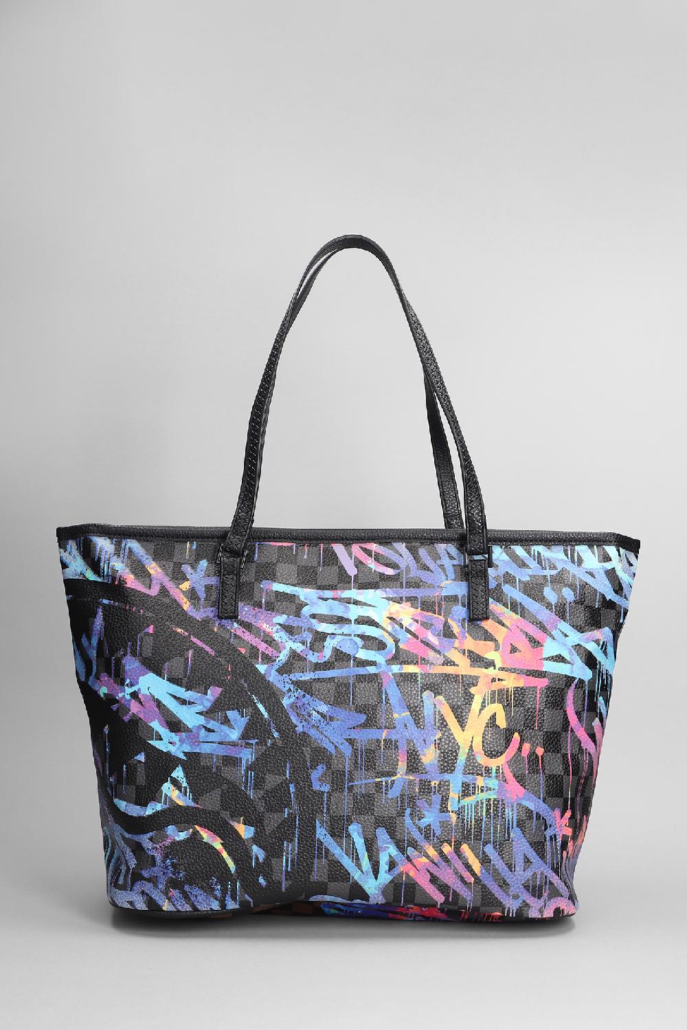 Deliberti Sprayground Tote in pvc marrone cod. 404802 - Deliberti The Luxury Shopping