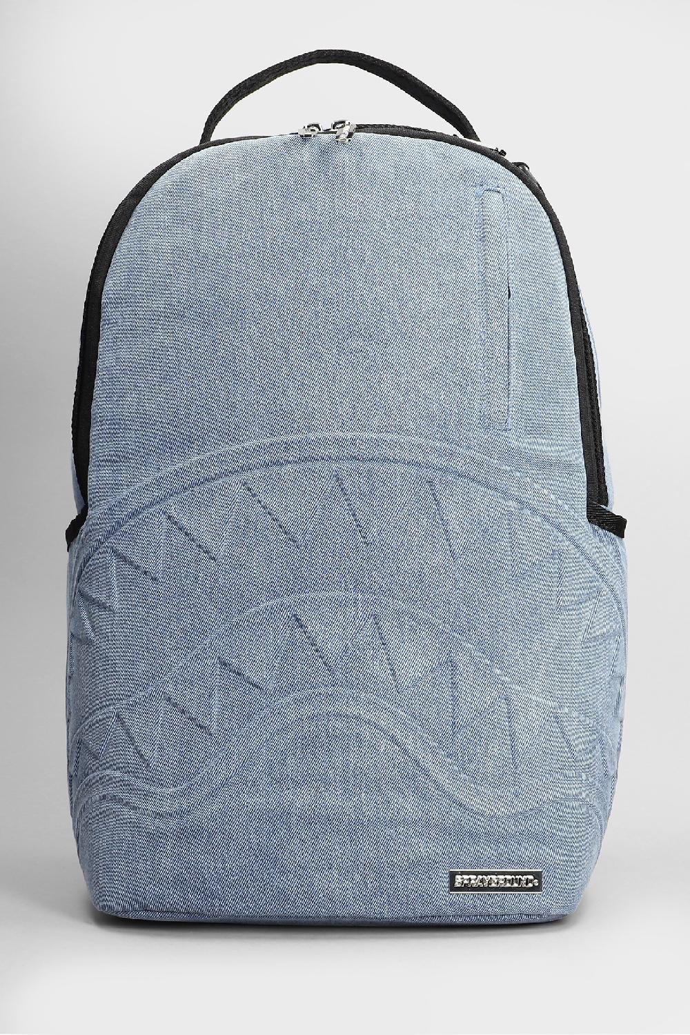 Deliberti Sprayground Zaino in cotone blu cod. 408338 - Deliberti The Luxury Shopping