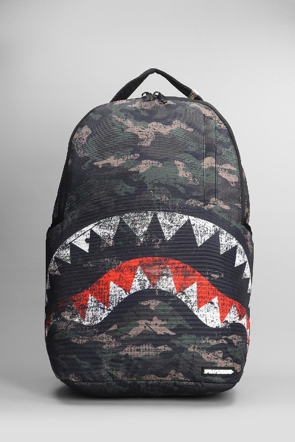 Deliberti Sprayground Zaino in poliestere camouflage cod. 404803 - Deliberti The Luxury Shopping