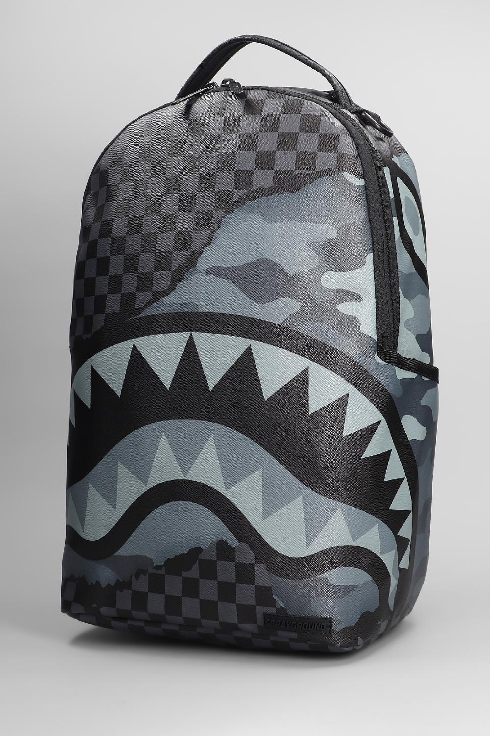 Deliberti Sprayground Zaino In Pvc Grigio Cod. 404805 - Deliberti The Luxury Shopping