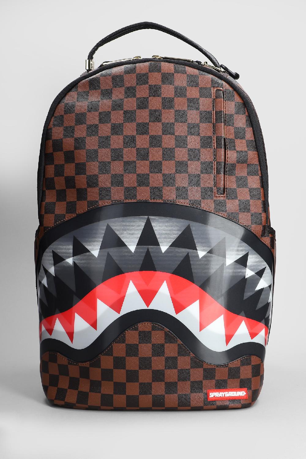 Deliberti Sprayground Zaino in pvc marrone cod. 408340 - Deliberti The Luxury Shopping