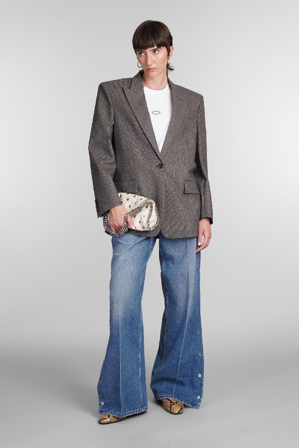 Deliberti Stella McCartney Blazer In Lana Grigia Cod. 405272 - Deliberti The Luxury Shopping