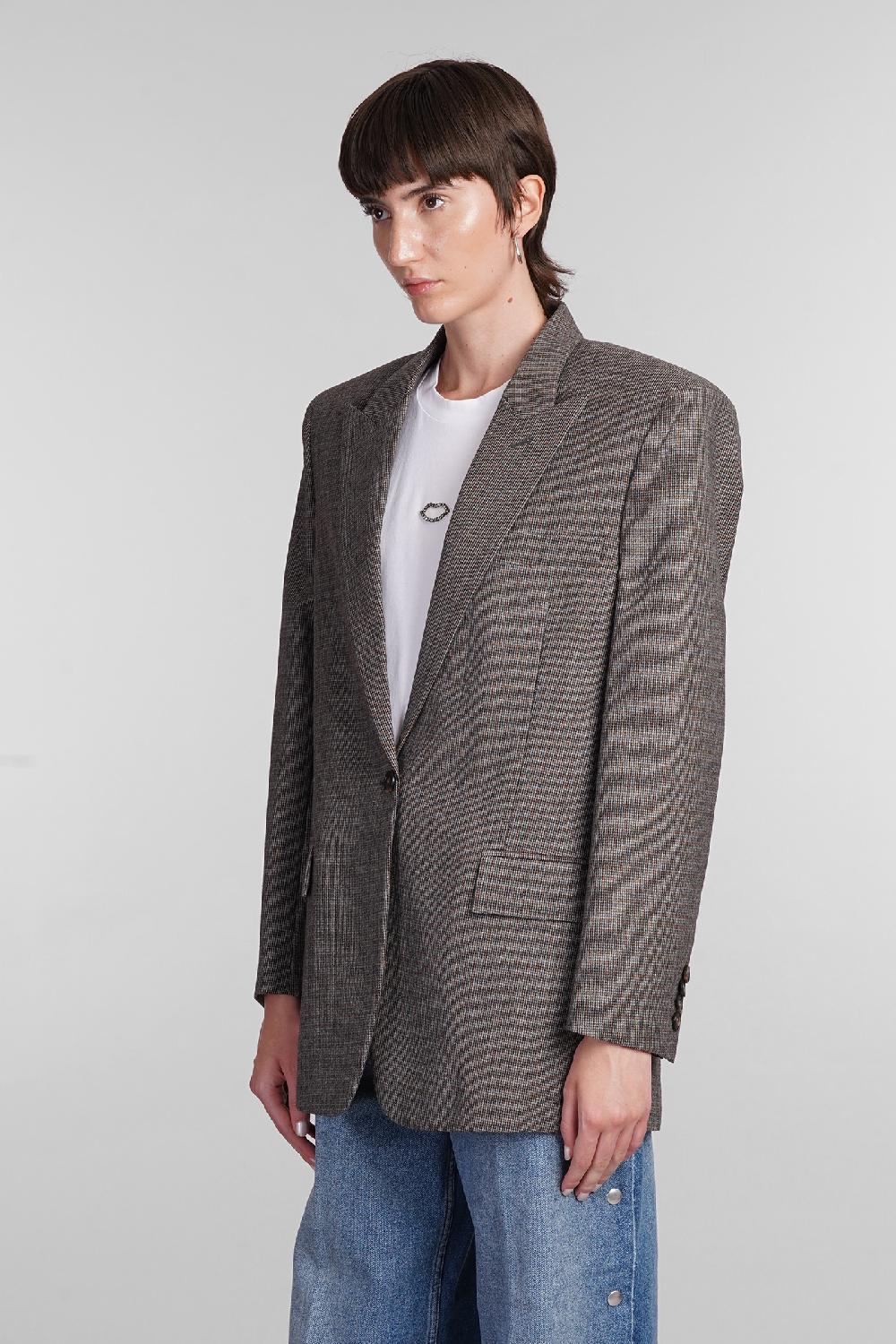 Deliberti Stella McCartney Blazer In Lana Grigia Cod. 405272 - Deliberti The Luxury Shopping