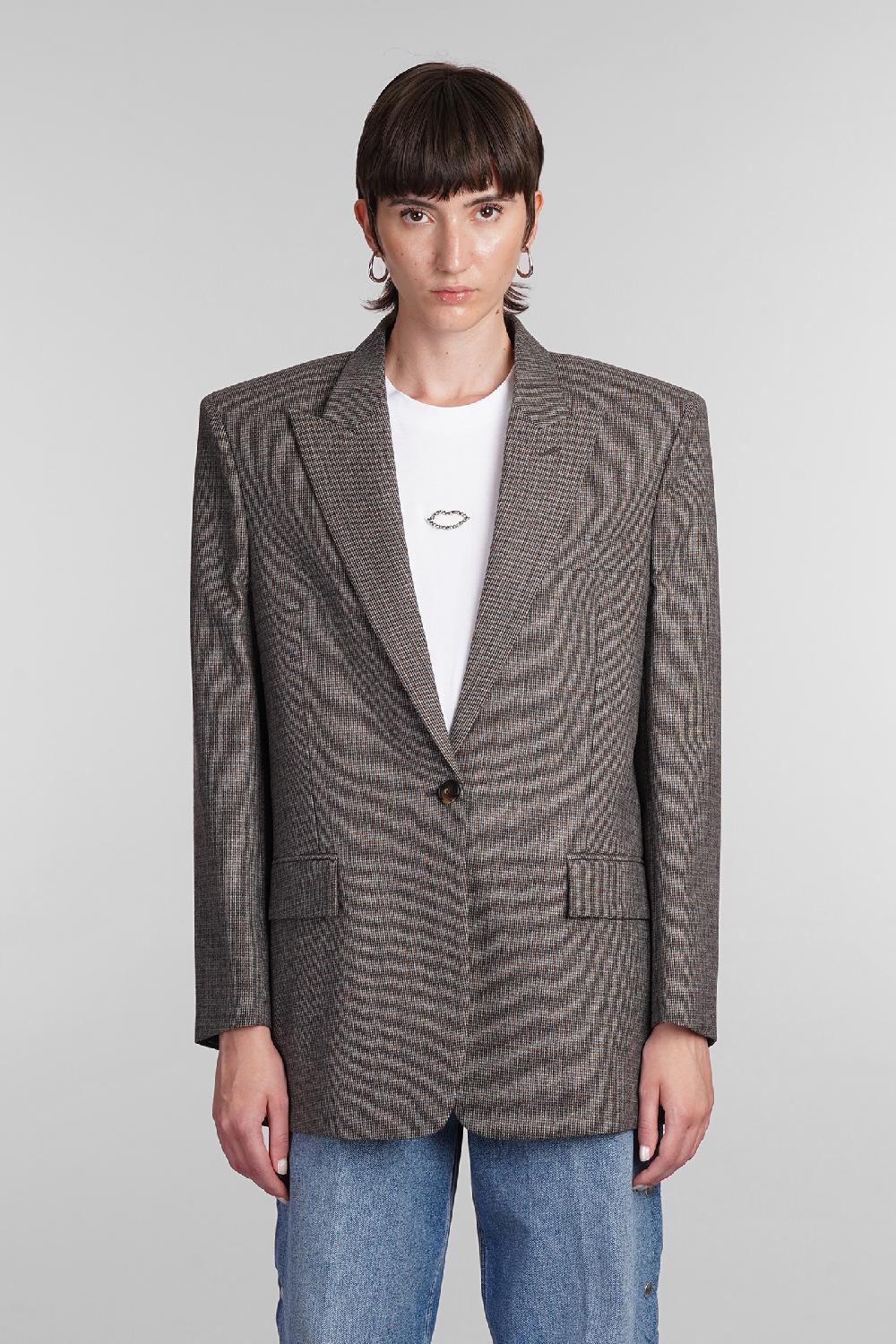 Deliberti Stella McCartney Blazer in lana grigia cod. 405272 - Deliberti The Luxury Shopping