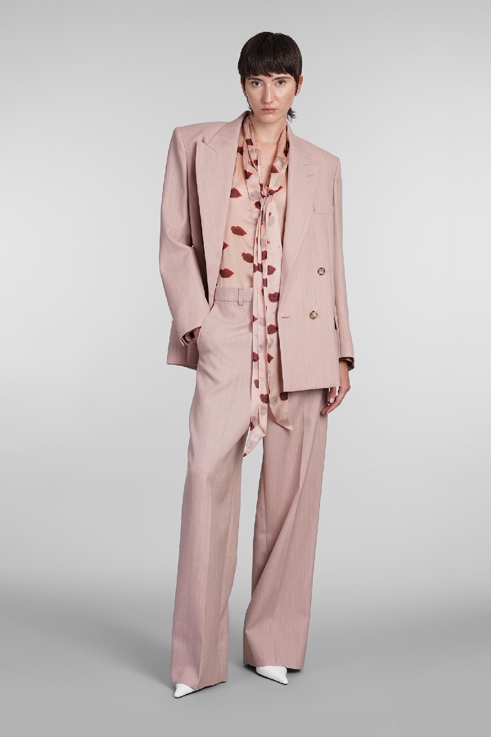 Deliberti Stella McCartney Blazer In Lana Rosa Cod. 406979 - Deliberti The Luxury Shopping