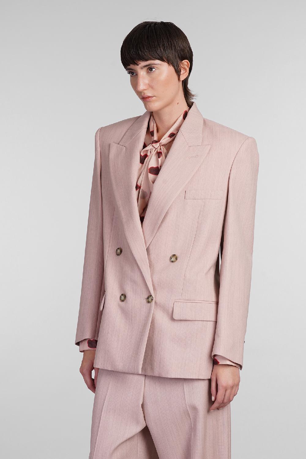 Deliberti Stella McCartney Blazer In Lana Rosa Cod. 406979 - Deliberti The Luxury Shopping