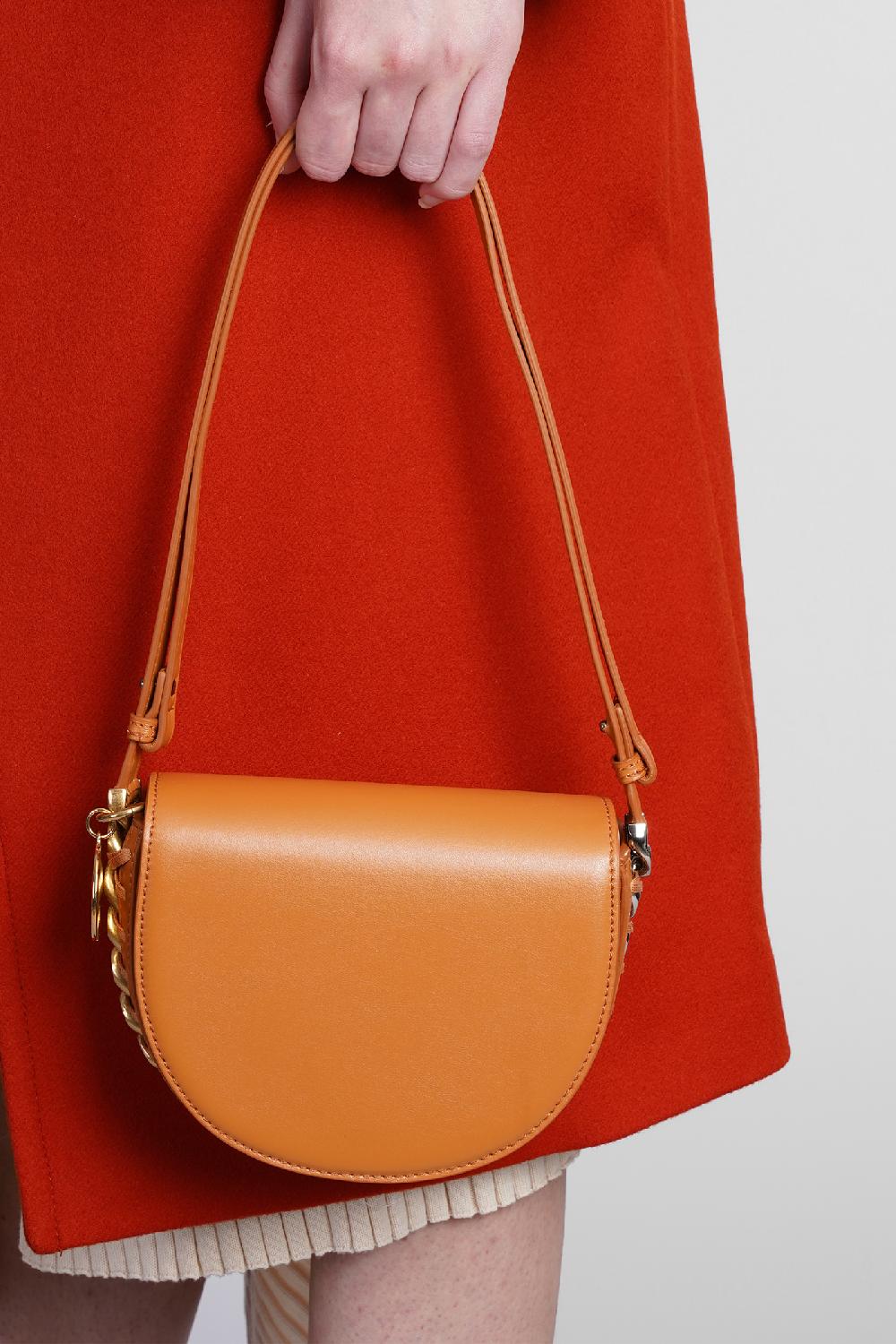 Deliberti Stella McCartney Borsa A Spalla Alter Mat In Ecopelle Arancione Cod. 356332 - Deliberti The Luxury Shopping