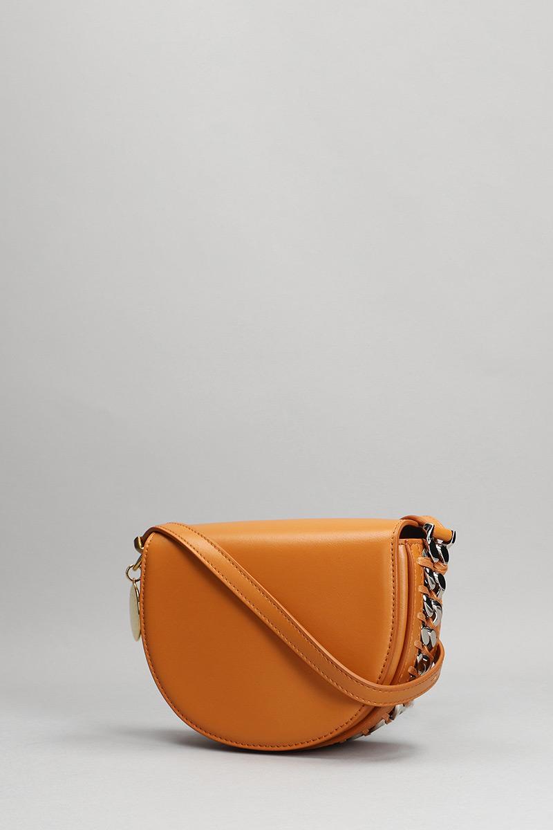 Deliberti Stella McCartney Borsa A Spalla Alter Mat In Ecopelle Arancione Cod. 356332 - Deliberti The Luxury Shopping