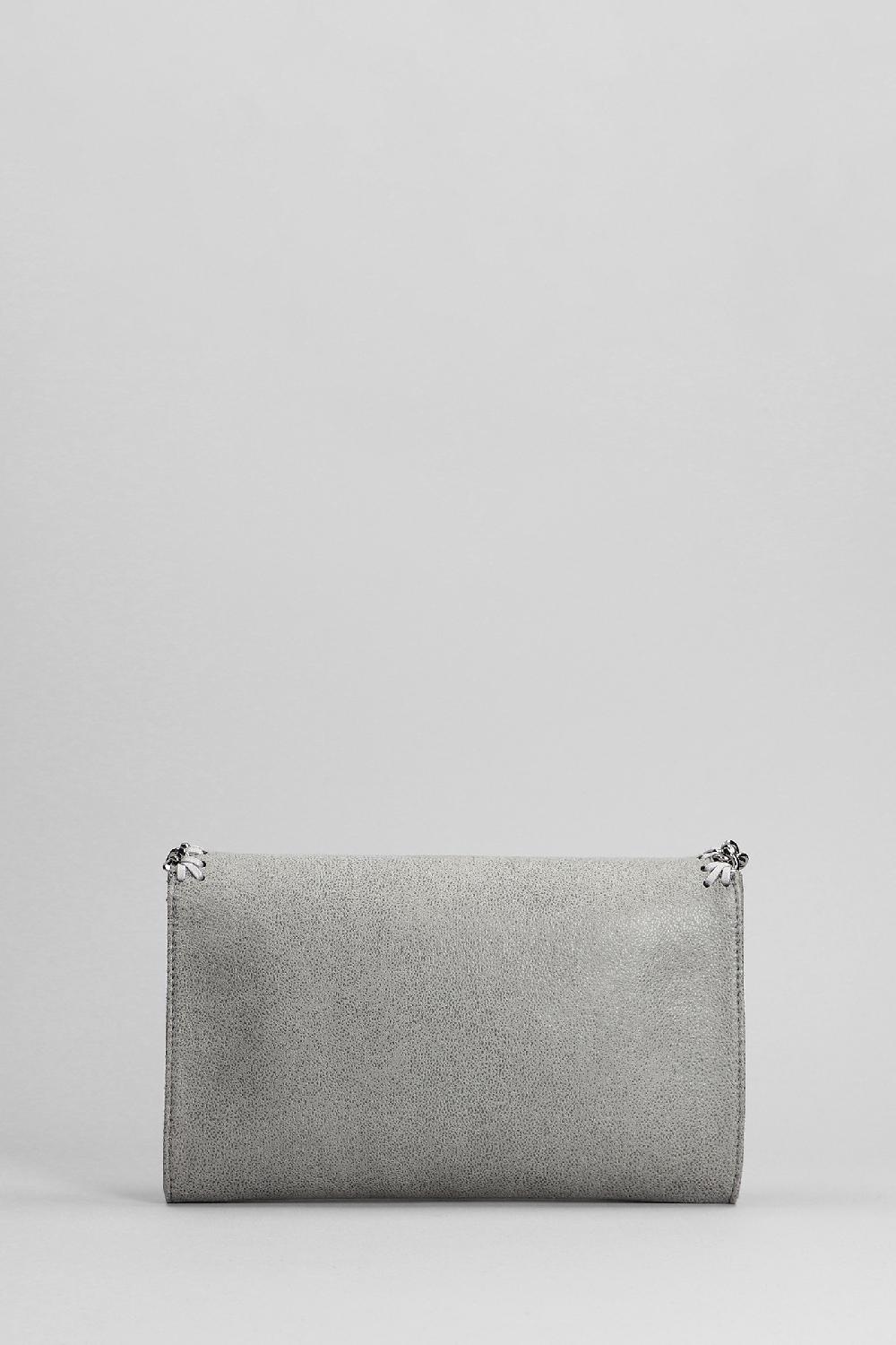 Deliberti Stella McCartney Borsa A Spalla Falabella In Ecopelle Grigia Cod. 391562 - Deliberti The Luxury Shopping