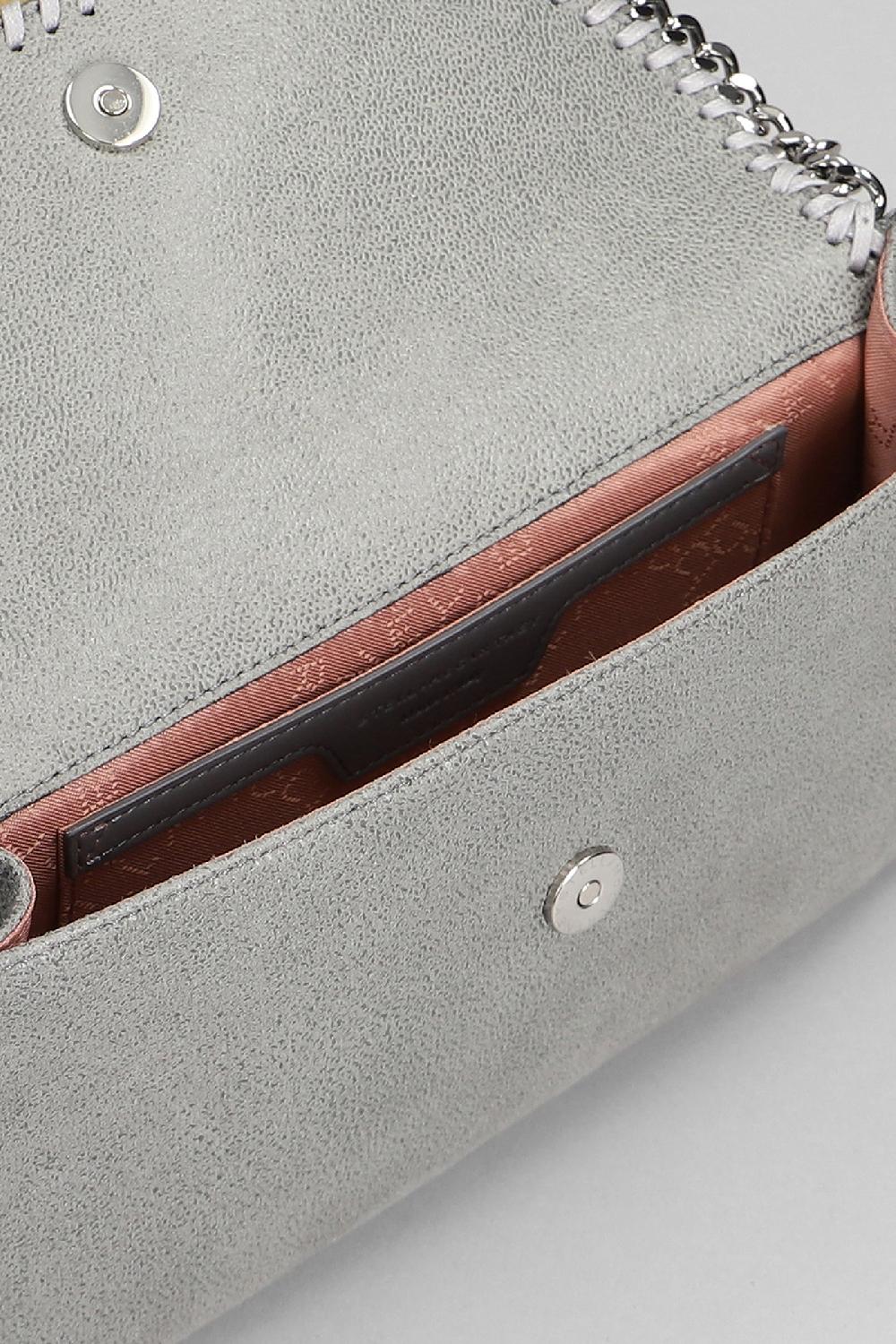 Deliberti Stella McCartney Borsa A Spalla Falabella In Ecopelle Grigia Cod. 391562 - Deliberti The Luxury Shopping