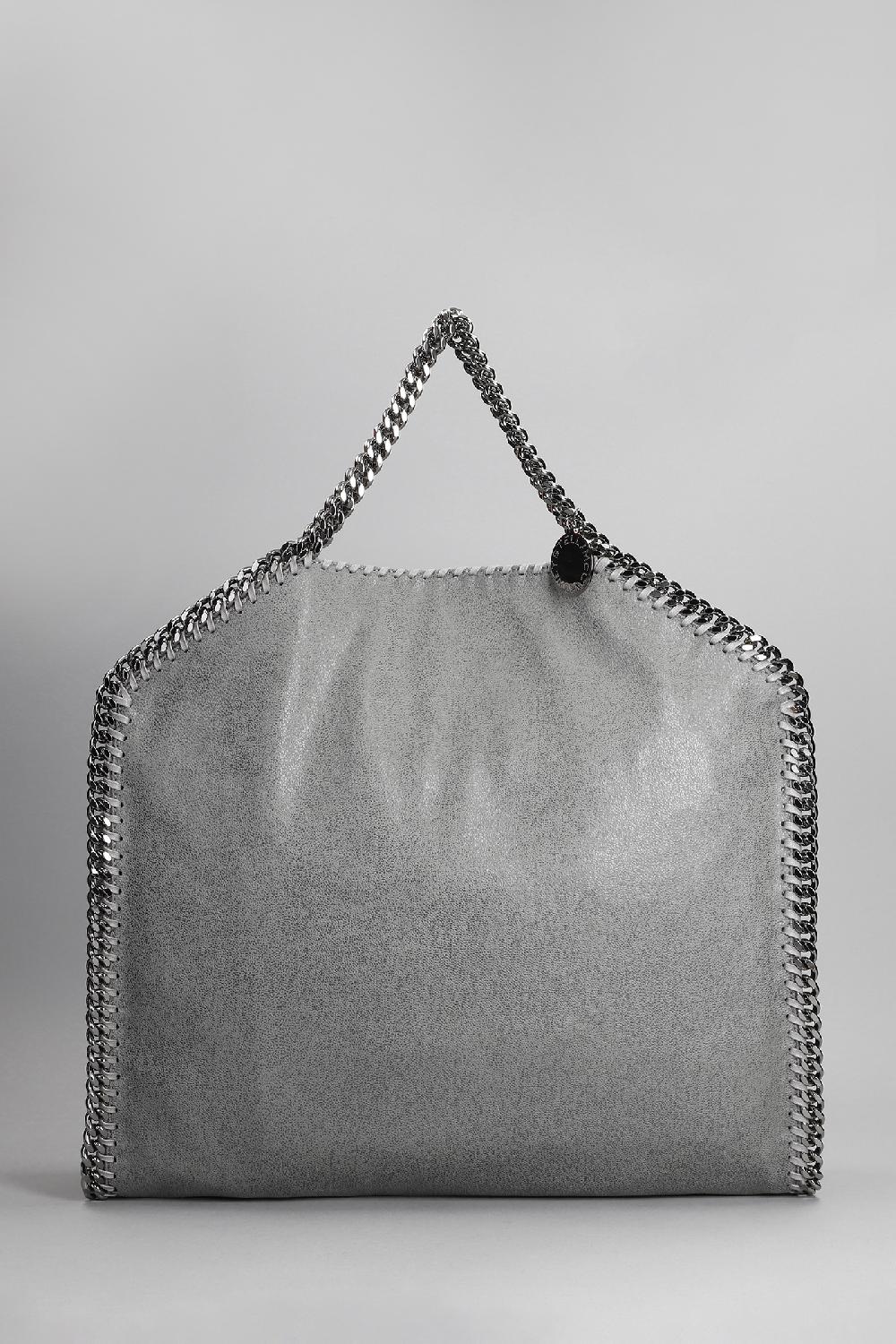 Deliberti Stella McCartney Borsa A Spalla Falabella In Ecopelle Grigia Cod. 309255 - Deliberti The Luxury Shopping