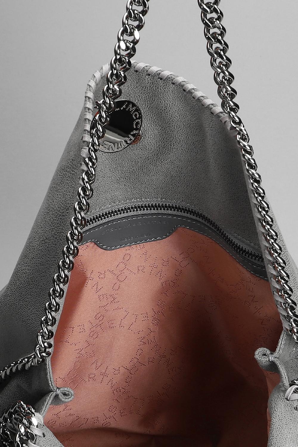 Deliberti Stella McCartney Borsa A Spalla Falabella In Ecopelle Grigia Cod. 309255 - Deliberti The Luxury Shopping