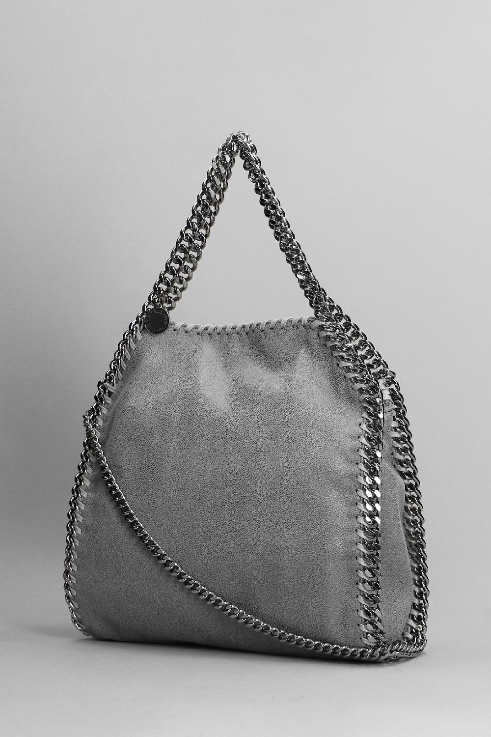 Deliberti Stella McCartney Borsa A Spalla Falabella In Ecopelle Grigia Cod. 316539 - Deliberti The Luxury Shopping