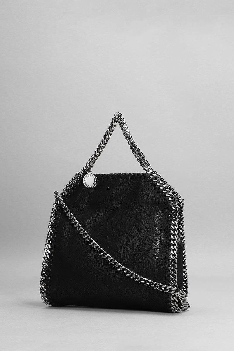 Deliberti Stella McCartney Borsa A Spalla Falabella In Ecopelle Nera Cod. 310233 - Deliberti The Luxury Shopping