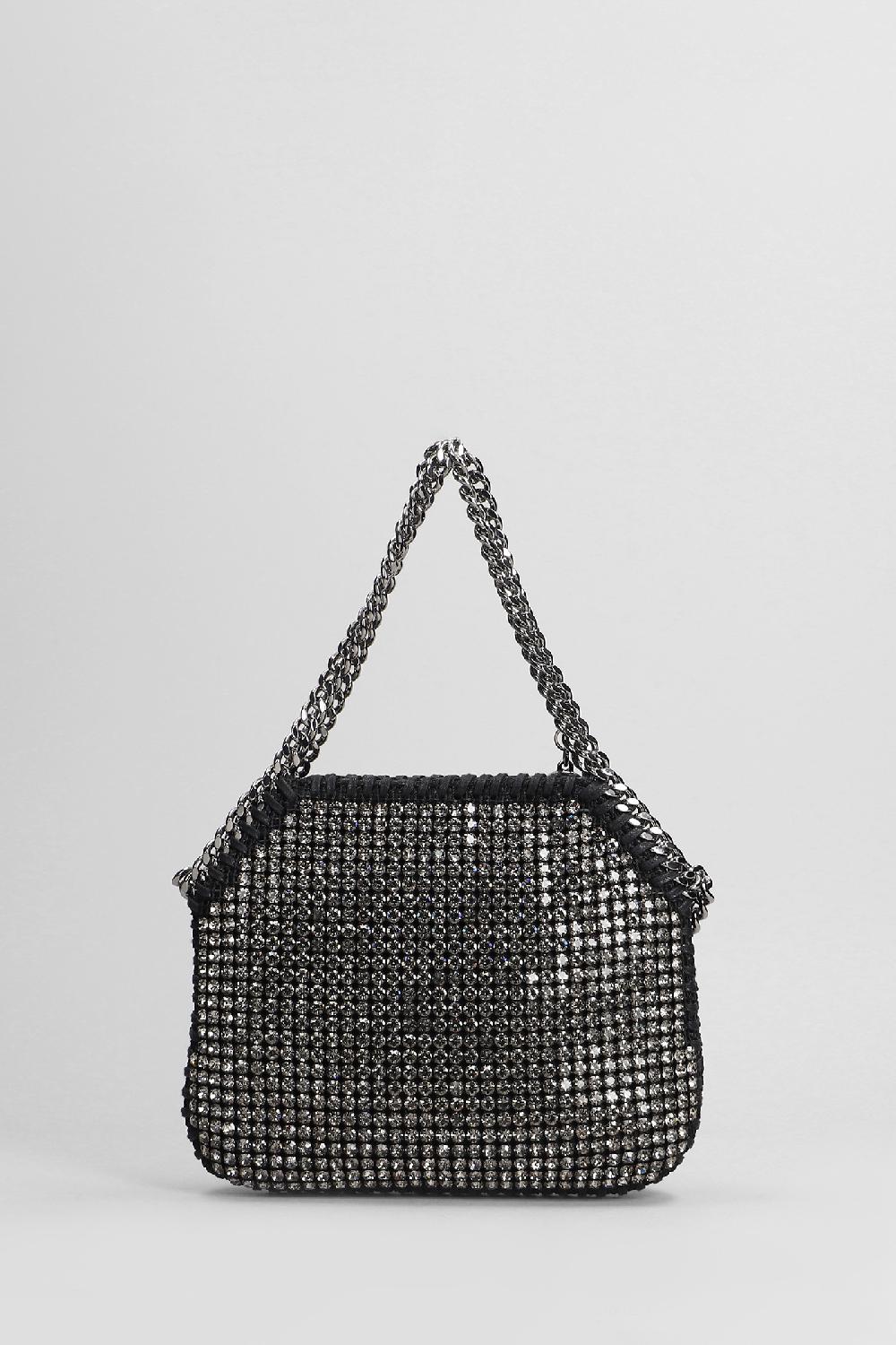 Deliberti Stella McCartney Borsa A Spalla Falabella In Poliammide Nera Cod. 402915 - Deliberti The Luxury Shopping