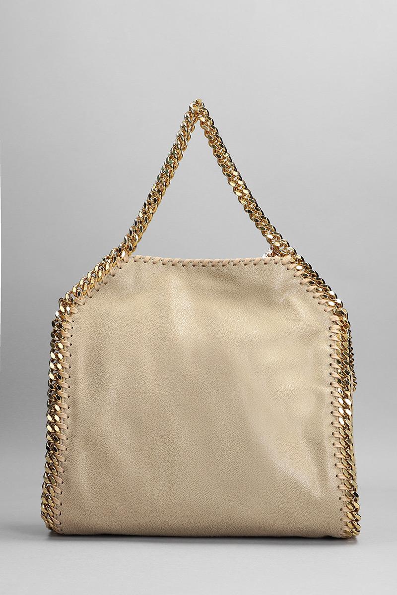 Deliberti Stella McCartney Borsa A Spalla Falabella In Poliestere Beige Cod. 317369 - Deliberti The Luxury Shopping