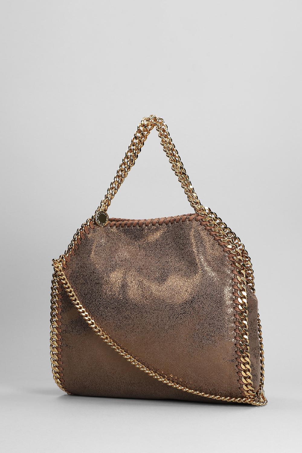 Deliberti Stella McCartney Borsa A Spalla Falabella In Poliestere Marrone Cod. 391569 - Deliberti The Luxury Shopping