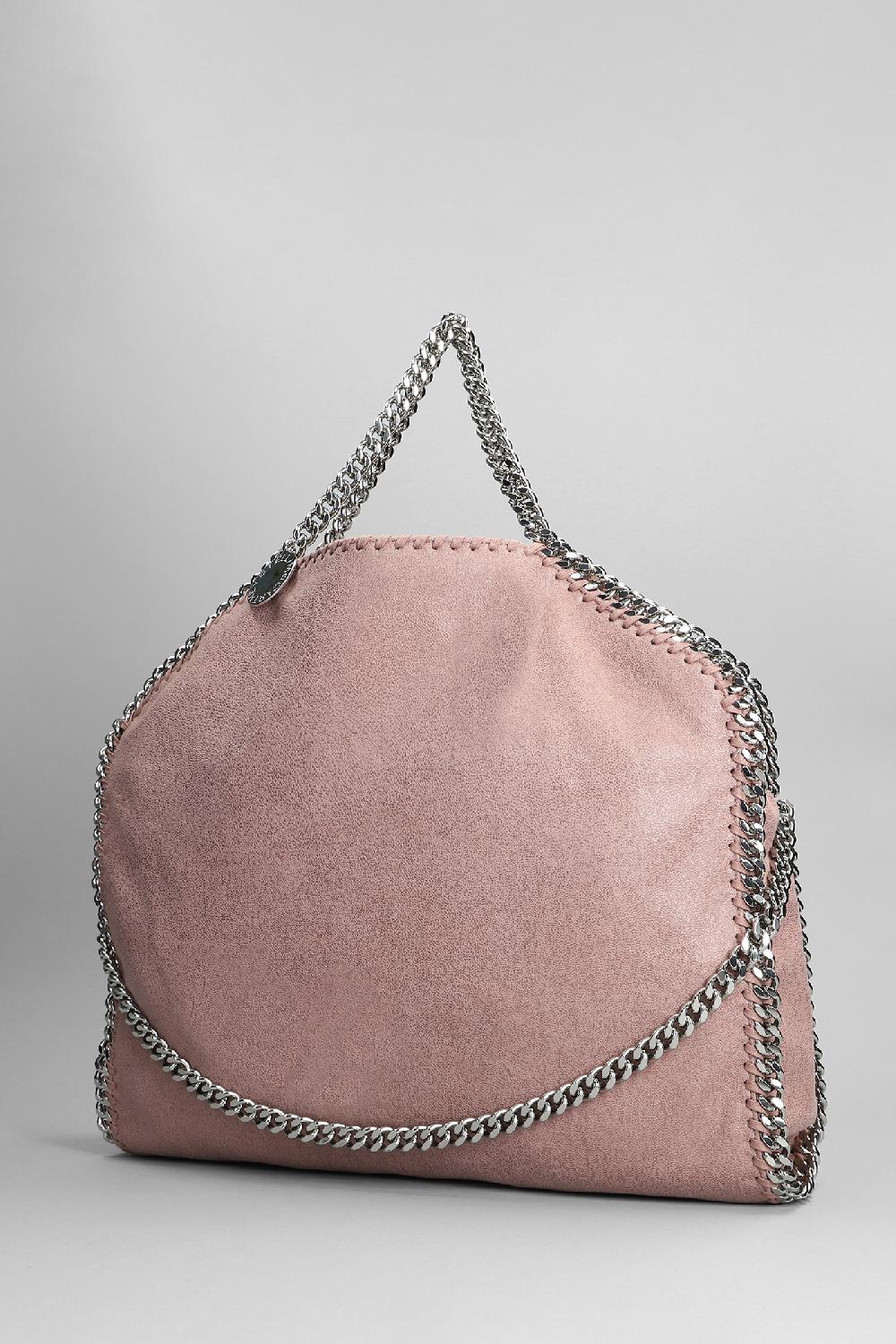 Deliberti Stella McCartney Borsa A Spalla Falabella In Poliestere Rosa Cod. 391561 - Deliberti The Luxury Shopping