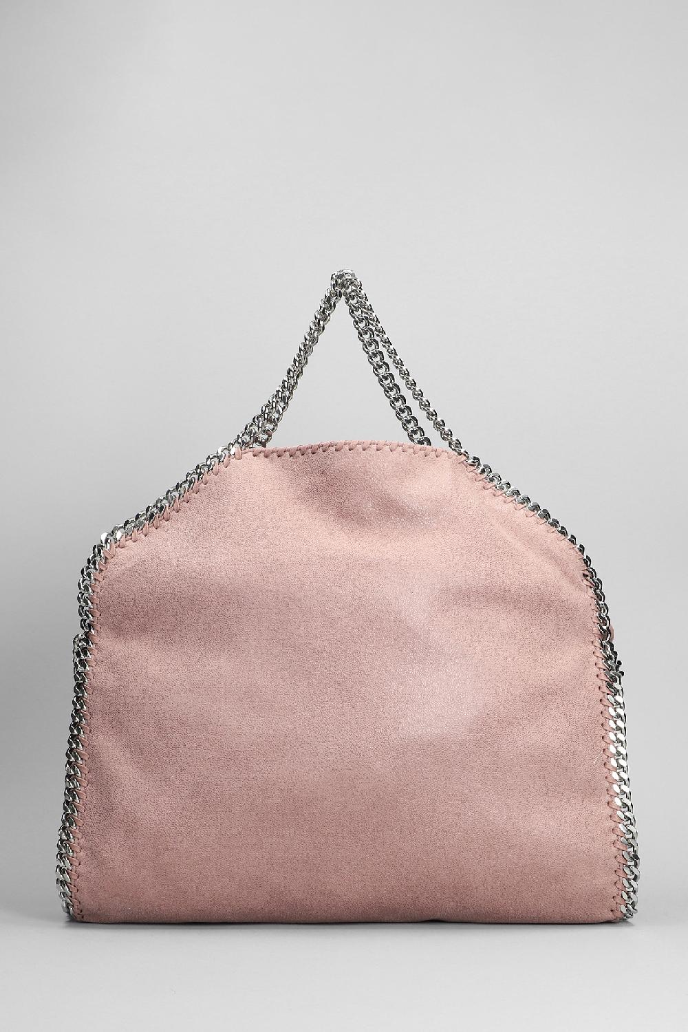 Deliberti Stella McCartney Borsa A Spalla Falabella In Poliestere Rosa Cod. 391561 - Deliberti The Luxury Shopping