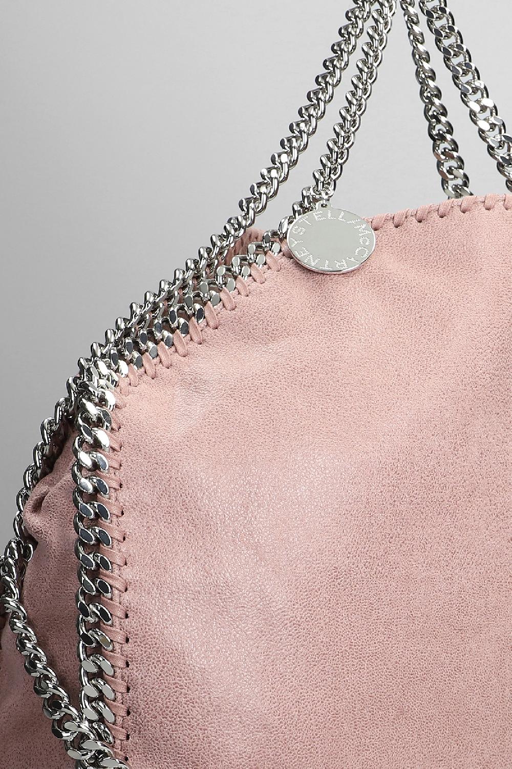 Deliberti Stella McCartney Borsa A Spalla Falabella In Poliestere Rosa Cod. 391561 - Deliberti The Luxury Shopping