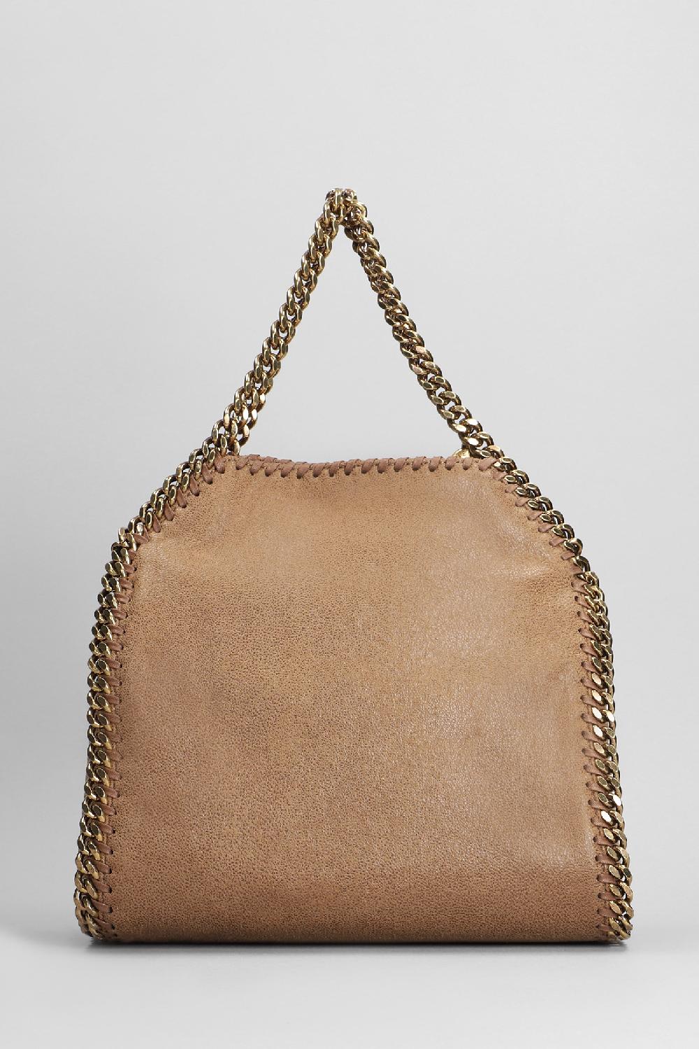 Deliberti Stella McCartney Borsa A Spalla Falabella In Poliestere Marrone Cod. 401830 - Deliberti The Luxury Shopping
