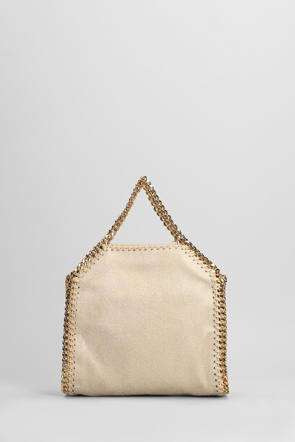 Deliberti Stella McCartney Borsa A Spalla Falabella In Poliestere Beige Cod. 402922 - Deliberti The Luxury Shopping