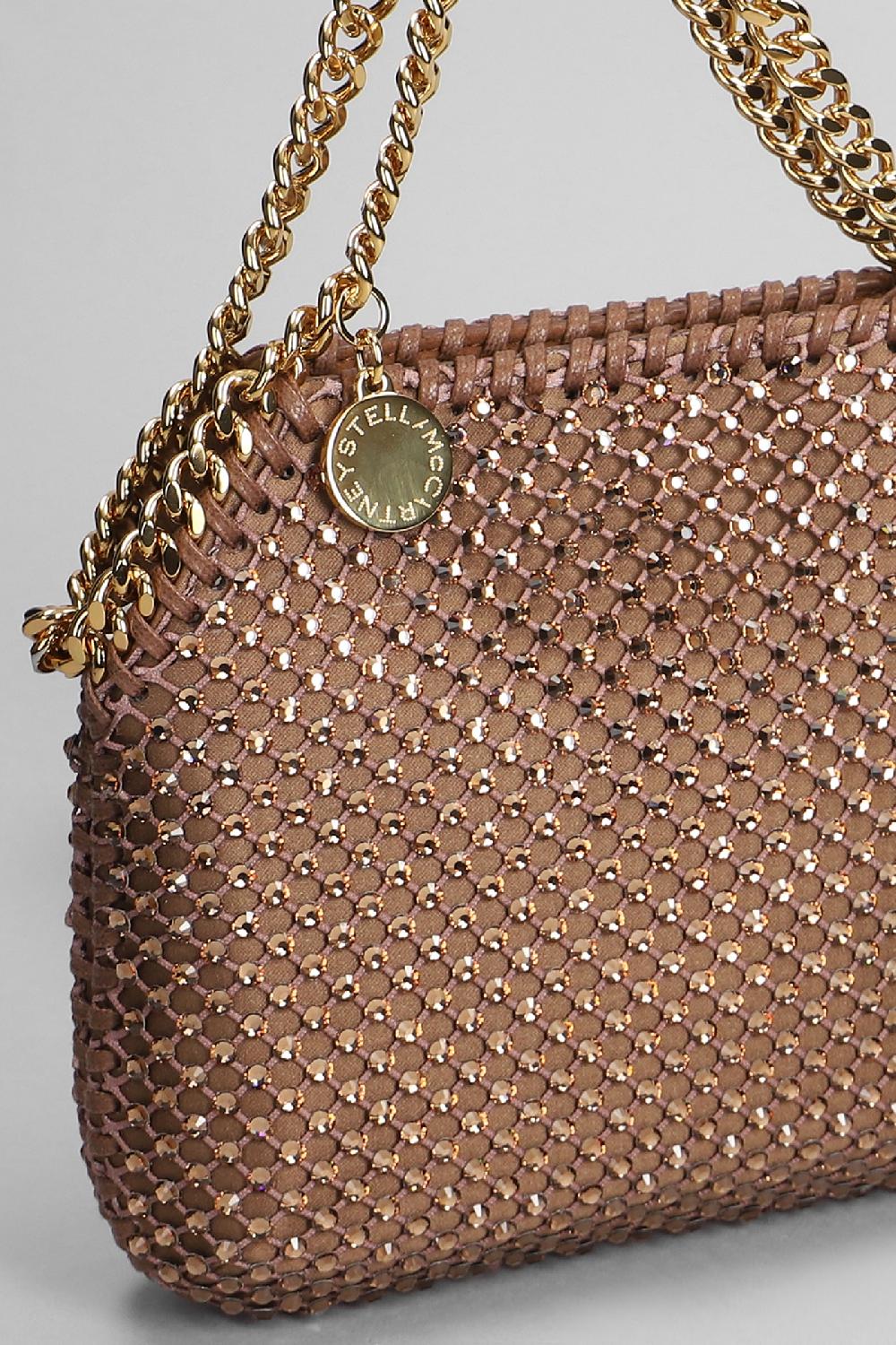 Deliberti Stella McCartney Borsa A Spalla Falabella In Poliestere Marrone Cod. 401627 - Deliberti The Luxury Shopping